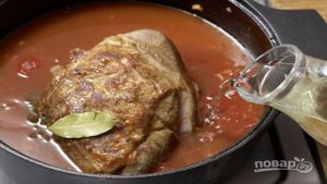 Баранина с овощами