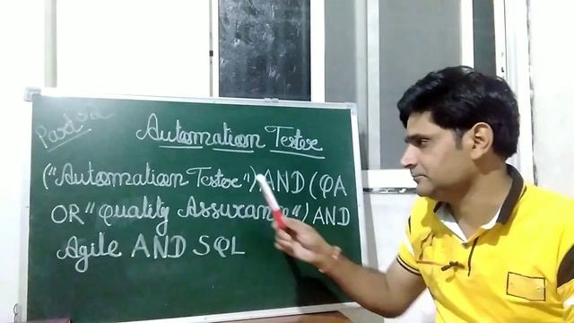 Part 02 | Automation Tester Boolean Search String | How to make Automation Tester Search String |