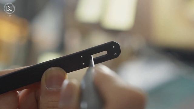 Making A Custom Hermes Kelly Bag | nun90s | DIY смотреть онлайн