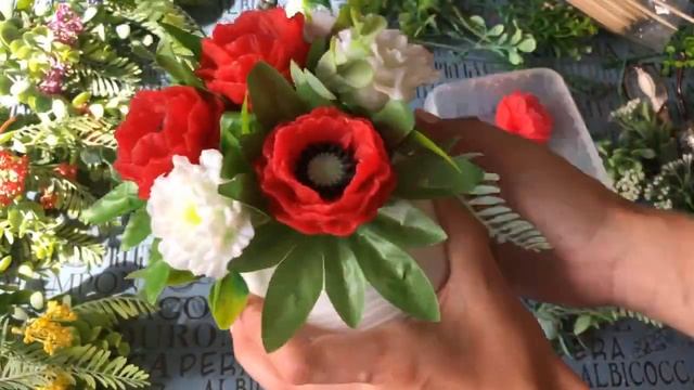Букет из маков. Мыловарение. смотреть онлайн