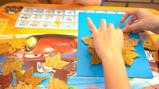 Творчество с детьми / Грива льва из листьев / Creativity with children смотреть онлайн