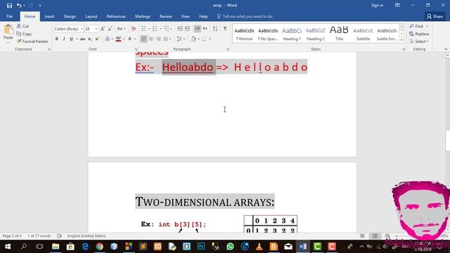 Learn C programing in Arabic #2- 1D 2D Array смотреть онлайн