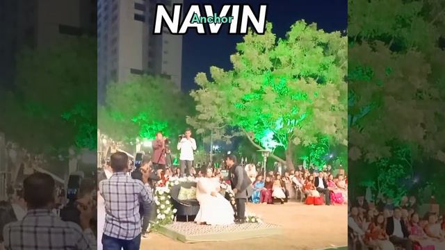Anchor Navin Hosted Wedding Sangeet/ Best Couple Interaction/ Crowd Games Instagram-Anchornavin смотреть онлайн