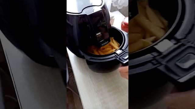 Картофель фри. Обзор аэрогриля Kitfort-KY 2203. смотреть онлайн