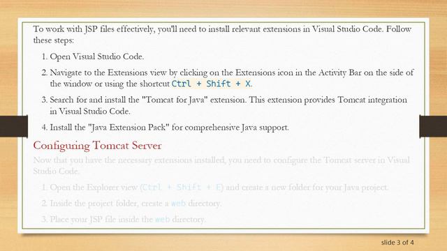 Running JSP Files in Visual Studio Code смотреть онлайн