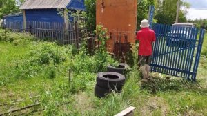 Забор на даче своими руками. Установка столбов