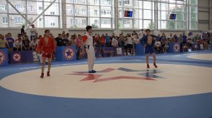 Болевой в финале Первенства России по самбо