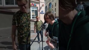 кавер на песню нирвана на Арбате Хороший день 4 августа 2021