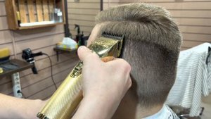 Мужская стрижка | Барбер | Side Part | Стрижка на пробор | Пошагово переход |