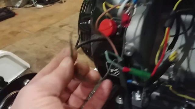 Мотобуксировщик SHARMAX. Шаг 15. Исправляем косяки в эл. проводке. смотреть онлайн