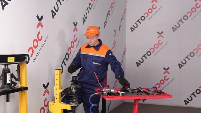 Ako vymeniť predný horné uloženie tlmiča pruženia na NISSAN MICRA 2 Hatchback [NÁVOD AUTODOC] смотреть онлайн