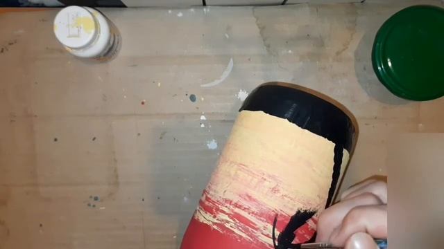 Как сделать ВАЗУ своими руками из бутылки " Африканский рисунок" смотреть онлайн