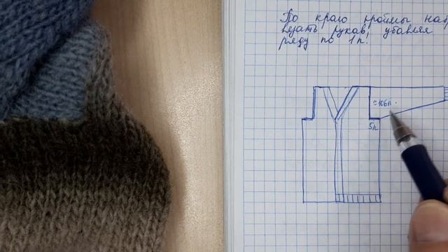 Вязаный женский кардиган из Дундаги. И немного лирики смотреть онлайн