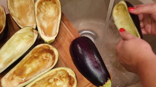 Баклажаны фаршированные мясом луком и сыром,запеченные в духовке.Что на ужин?Идея! Домашний влог