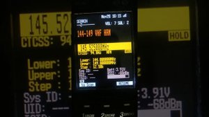 Немного VHF на сканер Uniden SDS-100.