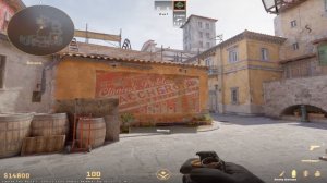 САМЫЙ ИМБОВЫЙ СМОК В КТ С БАНАНА! Inferno CS2. #cs2 #smokes #inferno