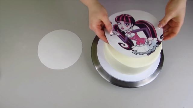 Edible Image Monster High Cake - How To With The Icing Artist смотреть онлайн