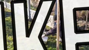 Установка декоративного бетонного забора своими руками.