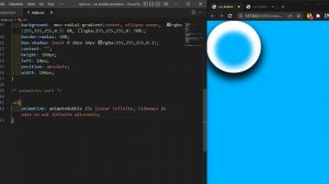 Realistic CSS Bubble Animation using Html CSS