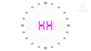 100 Seconds Countdown in G Major Mirror Top