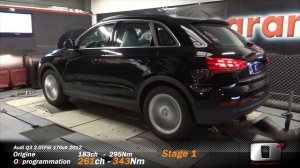 Audi Q3 2.0tfsi170ch reprogrammation moteur stage 1