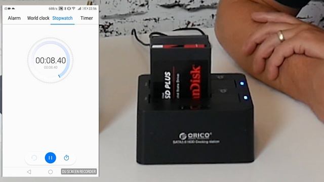 FAST Disk Clone With Orico 6629us3c USB3 DOCK