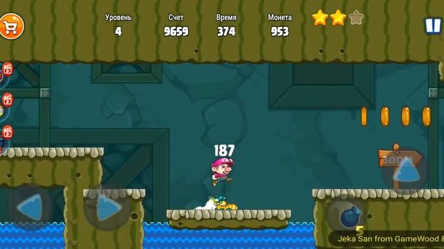 Level 4. Прохождение игры «Bob's World 2020 — супер денди оригинал бесплатно» на Android смотреть онлайн