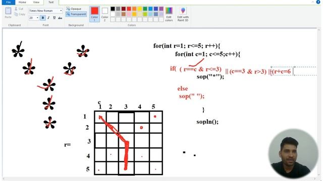 Y print in star pattern|| A TO Z Print in pattern || CodingWithved || coding Ved ||Alphabet Print