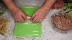 Быстро и вкусно | Колбаски из фарша и бекона в духовке