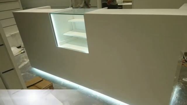 Парк Зарядье. Москва. Стойки из искусственного камня от Arstones.ru. Столешницы, подоконники смотреть онлайн