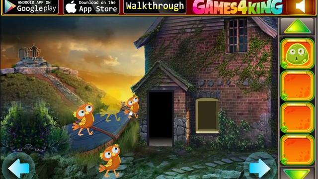 G4k Pumpkin Girl Rescue Game Walkthrough смотреть онлайн