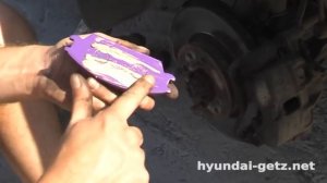 замена тормозных колодок