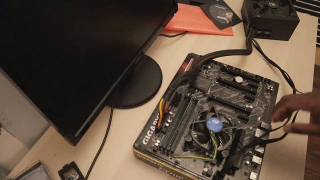 GIGABYTE Z370P D3 Motherboard Breadbaord Test/Bench Test