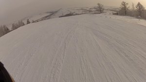 Горные лыжи на Банном.    GOPR0765