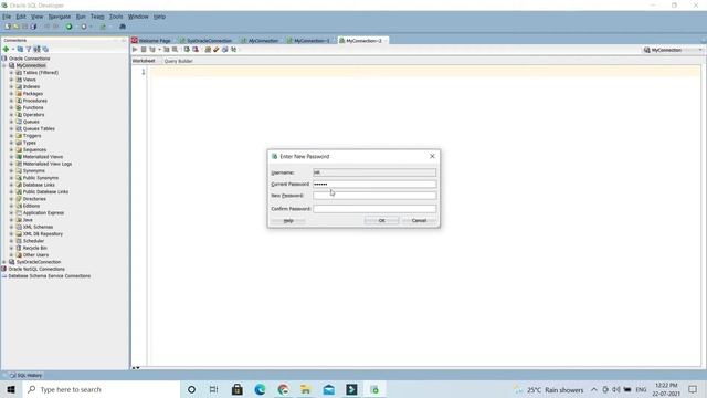 How to change schema Password Using Oracle SQL Developer or SQL Plus?|Oracle SQL Developer Tutorial