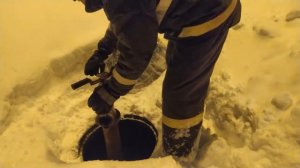 Постановка пожарного автомобиля на гидрант. Учим молодого бойца.