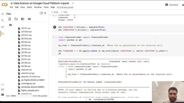 Data Science on google cloud platform chapter 4 : End To End Flight Data analytics Project