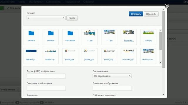 Как вставить изображение