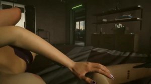 Cyberpunk 2077 (Female V) - Ночь с Джуди