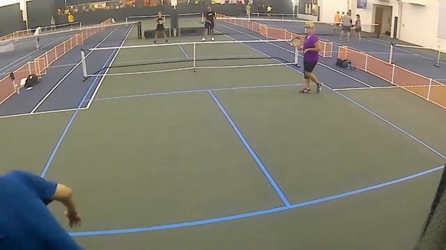 Pickleball- Simon & Ludwig vs Carr & Shull