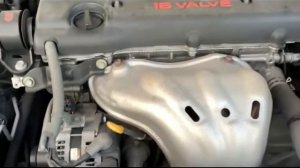 Работа двигателя Toyota Camry V40 2.4 2azfe