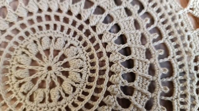 "Жозефина" салфетка вязаная крючком.mp4 смотреть онлайн
