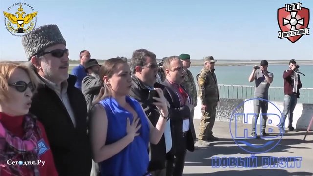 НА ЧОНГАРЕ ТОРМОЗНУЛИ УКРОШИЗУ