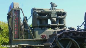 Трактор ЧТЗ С-60 "Сталинец" Трактор - памятник в Крыму. Простоял под землей 74 года.