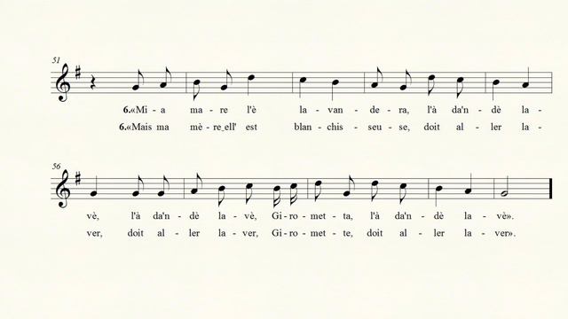 [24,2] Girometta (melodia in piemontese e in francese) смотреть онлайн