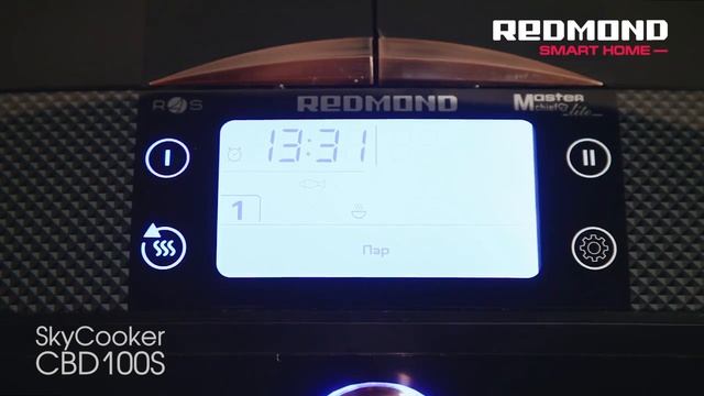 Как управлять умной мультиваркой REDMOND SkyCooker CBD100S с двумя чашами смотреть онлайн