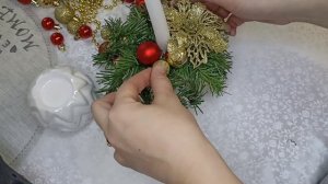 НОВОГОДНИЙ ПОДСВЕЧНИК ЧАСТЬ 2! ДЕКОР К НОВОМУ ГОДУ СВОИМИ РУКАМИ!