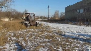 Самодельный гусеничный трактор