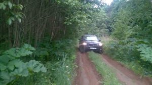 Subaru Forester vs. Huyndai Santa Fe Offroad, part 1
