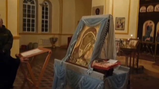 Крестный ход с иконой Божьей Матери Табынская в селе Маянга февраль 2013г. смотреть онлайн